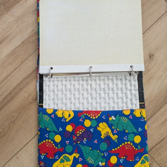 Vintage Colourblock Fabric Photo Album - Picture 3 of 9